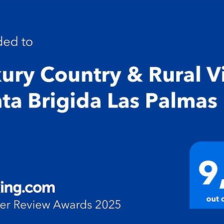 Luxury Country & Rural Villa Santa Brigida Las Palmas Bagian luar foto